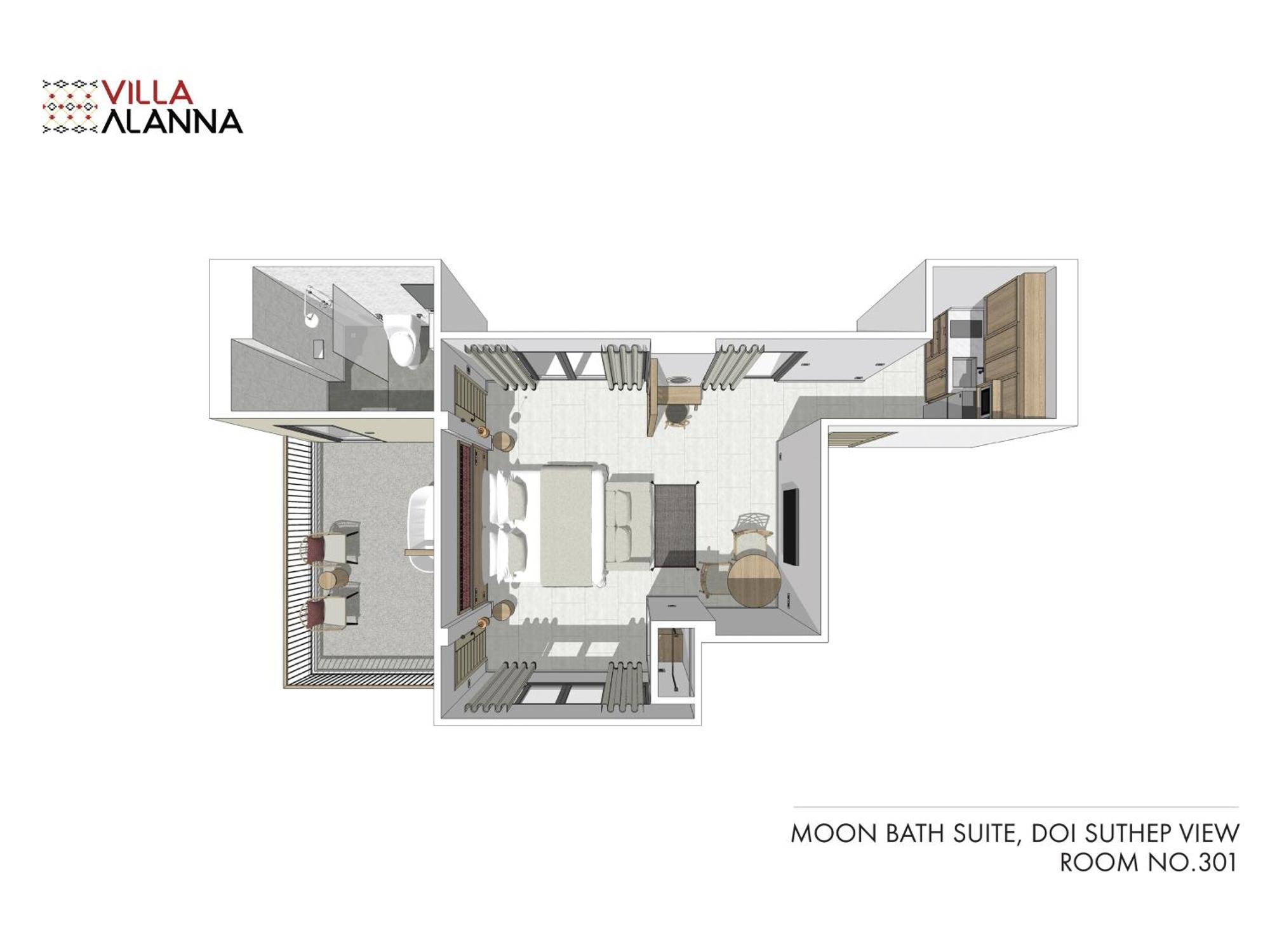 Villa Alanna Chiang Mai Ruang foto